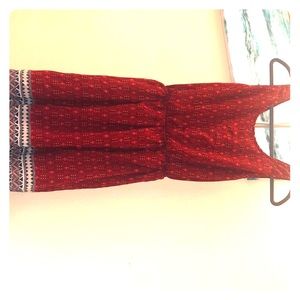 Summer geo print dress